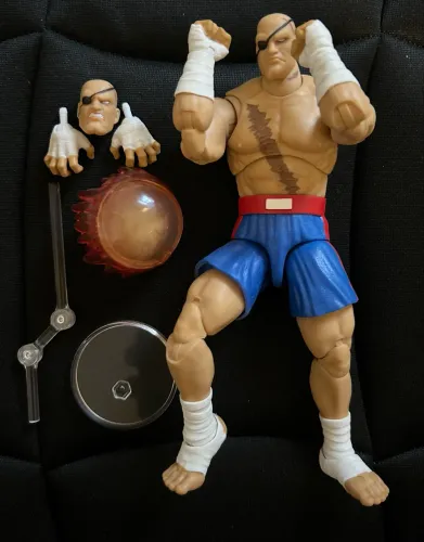 Sagat - Street Fighter Jada Toys 