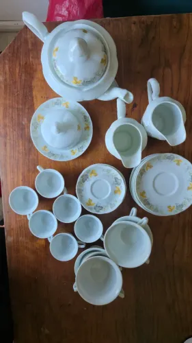 Jogo de chá/café porcelana shimidt