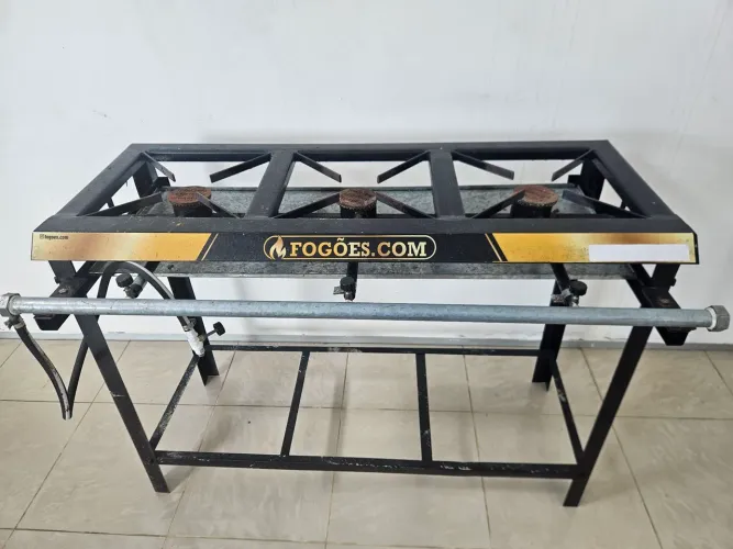 Fogão alta pressão 3 bocas