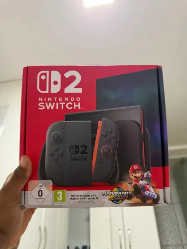 Nintendo switch 2 NOVO + 6 JOGOS