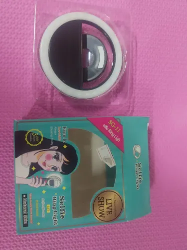 Selfie ring light
