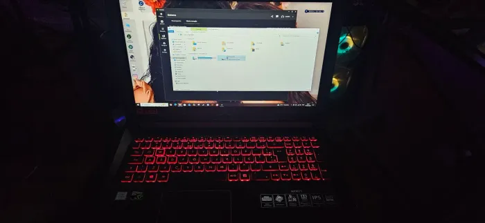 Notebook nitro 5 gamer RTX 1050