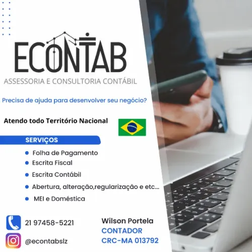 Contador / Contabilidade / Legalização de Empresas / Imposto de Renda