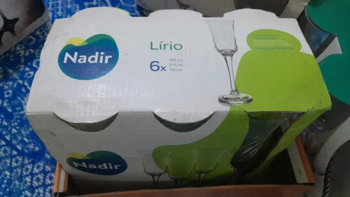 Jogo de taças Nadir Lírio 195ml