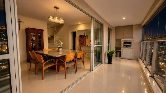 Cobertura disponível para venda. Área construída 190 m² | 4 quartos | suíte | 3 vagas, Paq
