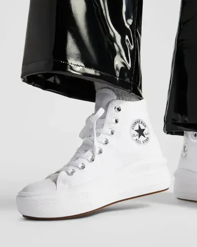 All Star Move branco Cano Alto