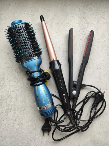 Kit Chapinha + Babyliss + Escova Secadora