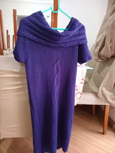 Lindo Vestido tricot tamanho G nunca usado