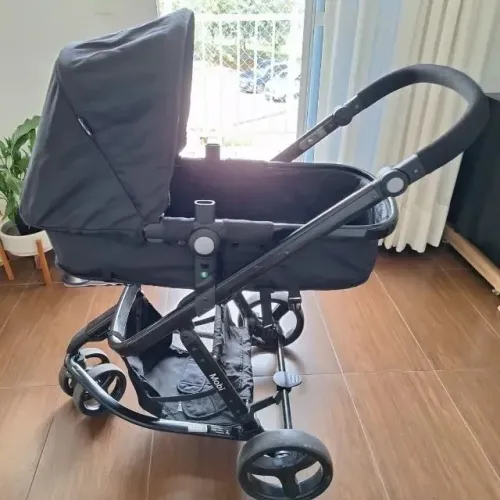 Carrinho Safety 1st Mobi Travel System - Vira Berço + Colchão Ninho de Brinde