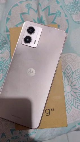 Moto g53 Com caixa leia.