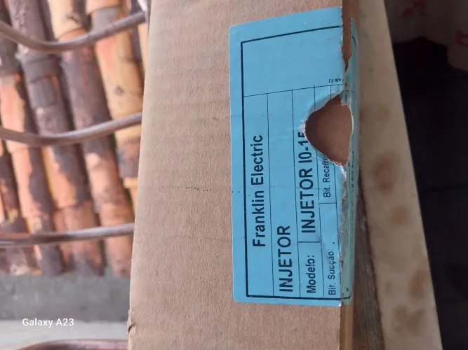 Injetora de bomba d'água