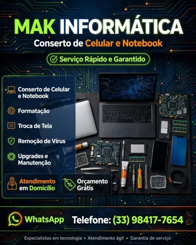 ? *INFORMÁTICA - Formatação e Reparo em Geral* ?