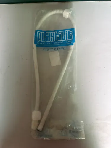 Engate Flexível 100cm Mangueira Rabicho PVC Torneira Pia Vaso Lavatorio Cuba