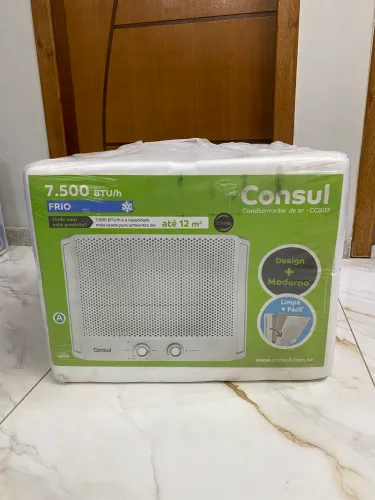 Ar-Condicionado Consul 7.500 BTUs Frio Janela Novo na Caixa