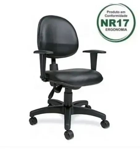 Cadeira Digitador NR17 Back System