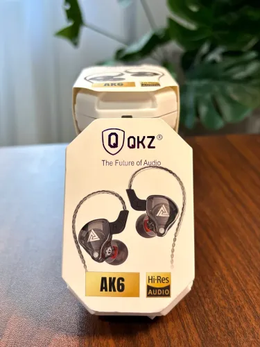 Fone de Ouvido com Fio QKZ AK6 Preto [NOVO] [PRONTA-ENTREGA]