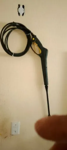 Pistola com mangueira lava jato