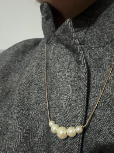 Colar imitação pérola 