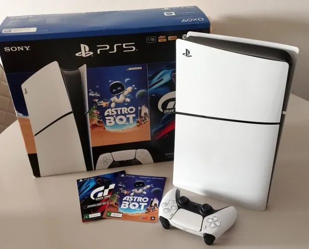 Game PS5 Slim de 1 terá