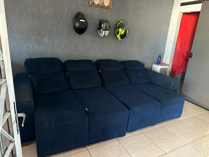 Estou doando este sofa sofá 4 lugares