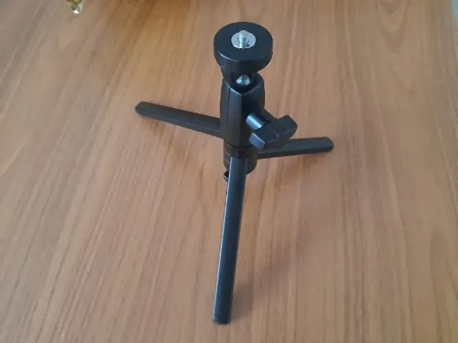 Tripé de Mesa para câmera fotográfica profissional Excelente qualidade