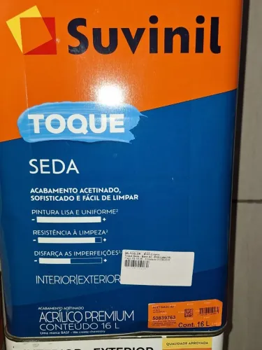 Latão de tinta (Premium)- crômio ( acabamento acetinado)