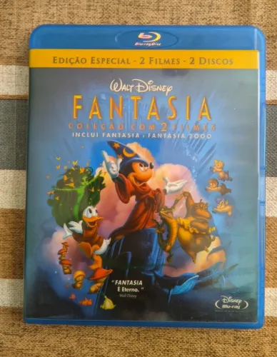 Blu-ray Fantasia (Edição Dupla com os Dois Filmes)
