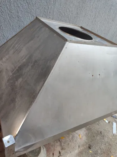 Coifa industrial INOX