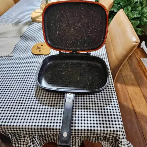Frigideira Dupla Grill Antiaderente MTA
