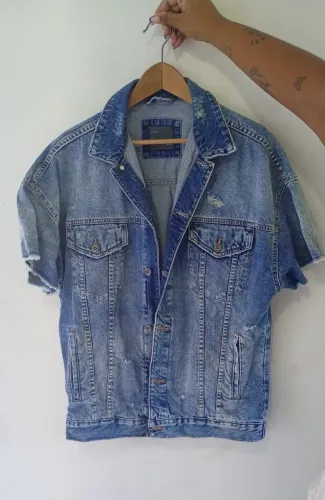 Jaqueta jeans masculina Zara