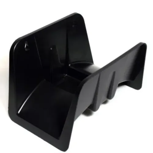 SUPORTE PLASTICO MANGUEIRA PRETO PLASBOHN