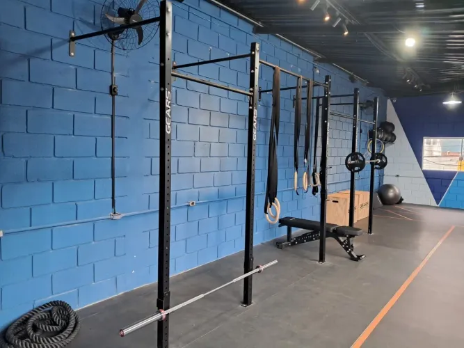 Vendemos um Rack de Crossfit da Gears, 6 meses de uso.