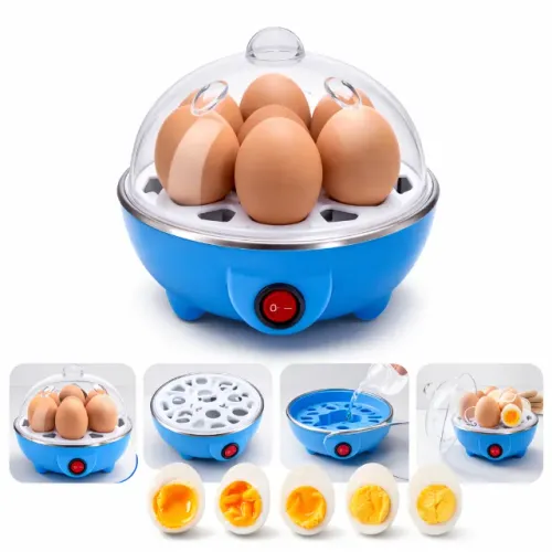 Cozedor De Ovos Elétrico Portátil 110v - Branco