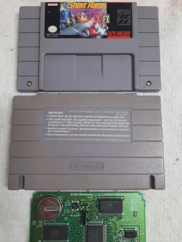 Jogo Stunt Race Fx original Super Nintendo Snes