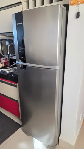 Geladeira Brastemp Frost Free Duplex Inox 375 Litros (BRM45JK) - Semi Novo 110v