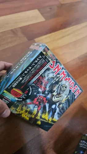Kit Iron Maiden Boneco Patch Japonês