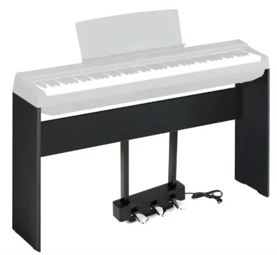 IMPERDÍVEL!!! Kit Estante Yamaha L200 + Pedal Triplo LP1 Para Piano P225 - Preto