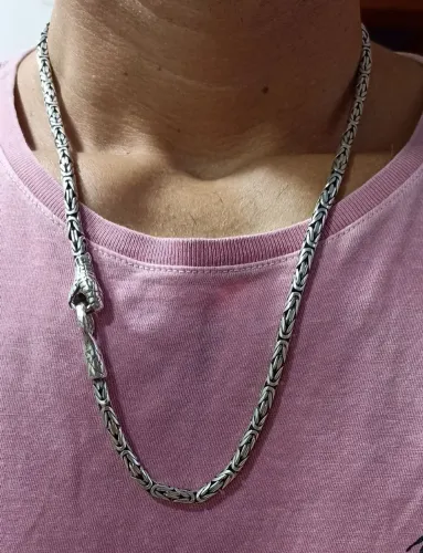 Corrente de prata 950 raridade