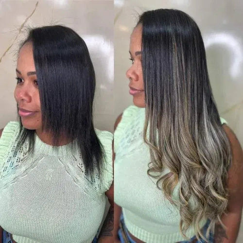 Mega Hair em Diversas Técnicas