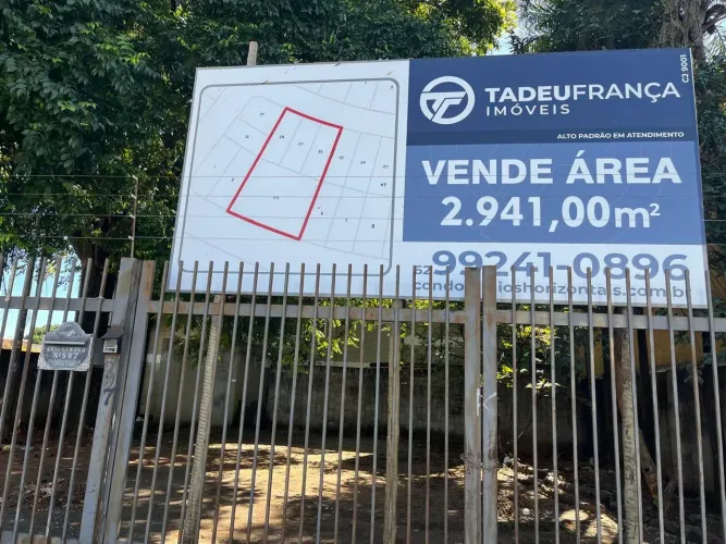 Jardim Santo Antônio!! Área 2.941m² (06 lotes), pequeno galpão e escritórios: 294m² de con