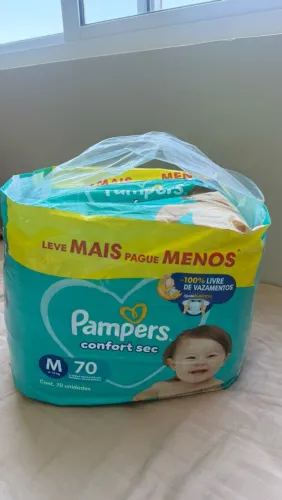 Pampers comfort sec tamanho M