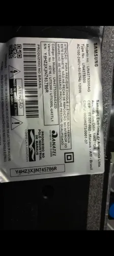 Placa principal e fonte tc sansung un43t5300ag
