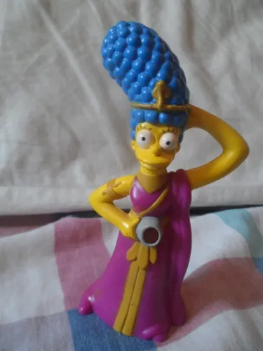 Boneco da Marge dos Simpsons do Burger King 11,5 cm