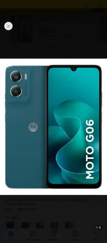 Moto g06 novo
