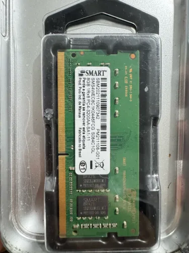 Memória notebook 8gb ddr4 3200mhz lacrada