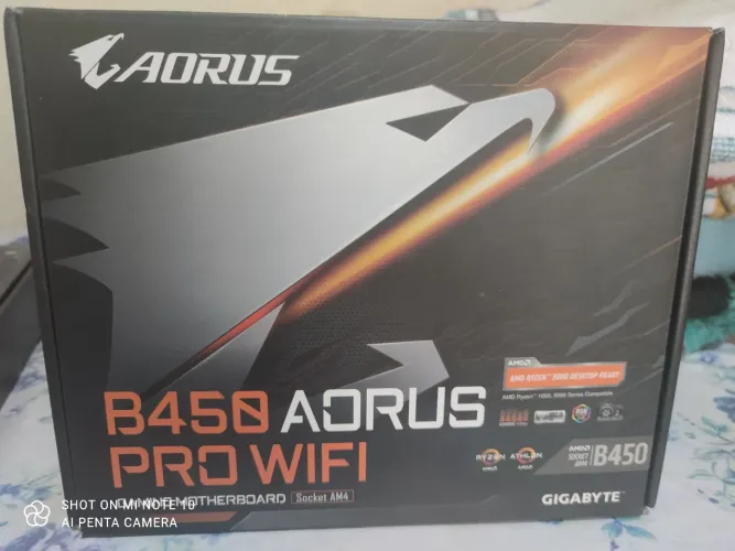 Placa mãe Aorus B450 pro Wi-Fi