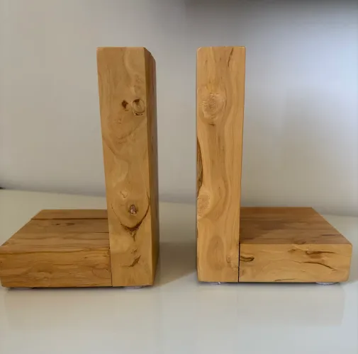 APARADOR DE LIVROS CONJUNTO COM 2 PEÇAS CAFEZAL