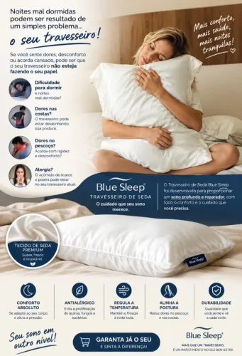 Mais Conforto para Suas Noites: Conheça o Travesseiro Ergonômico!
