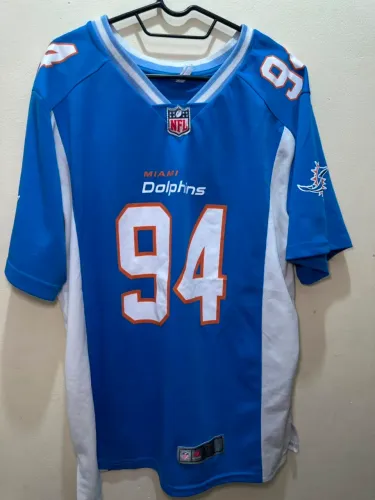 Camisa Futebol Americano Miami Dolphins, tamanho: G