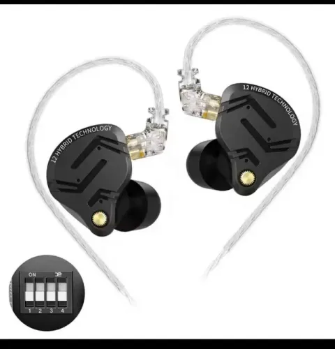 Fone de ouvido KZ-ZS12 PRO X